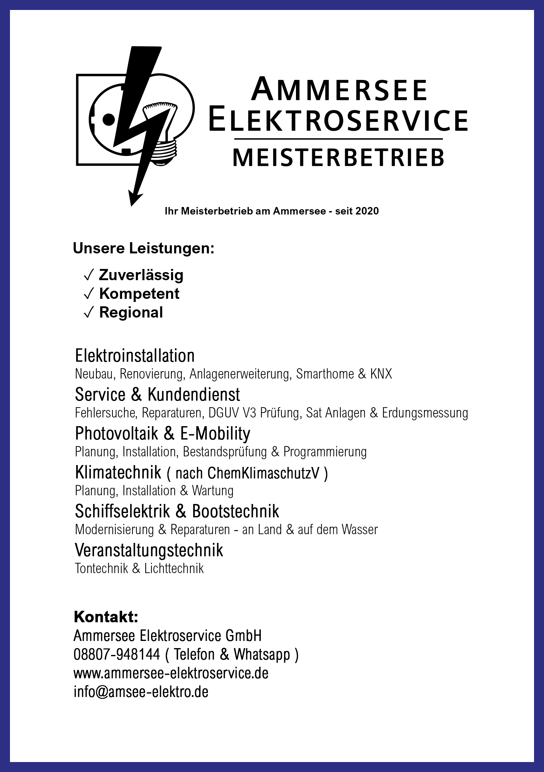 werbeflyer a5 blauer rand